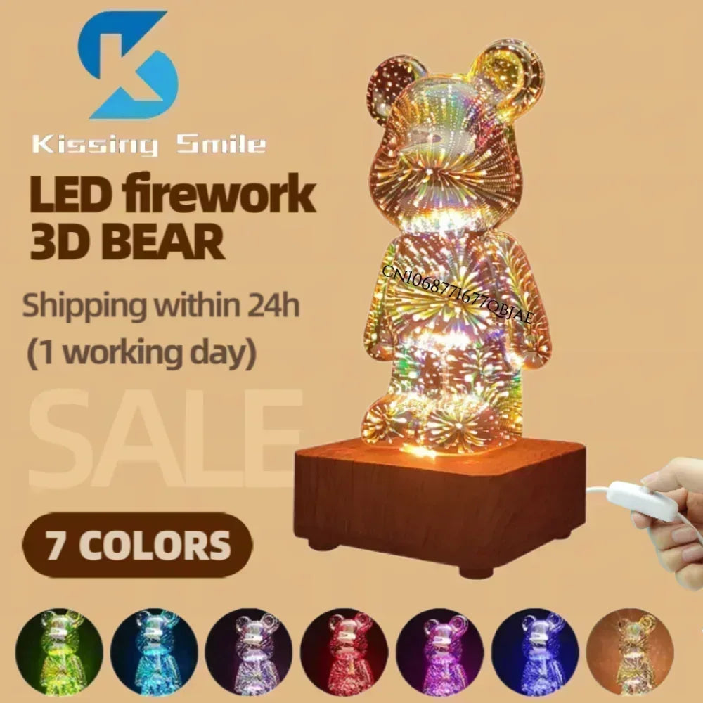 Enchanting Firework Bear